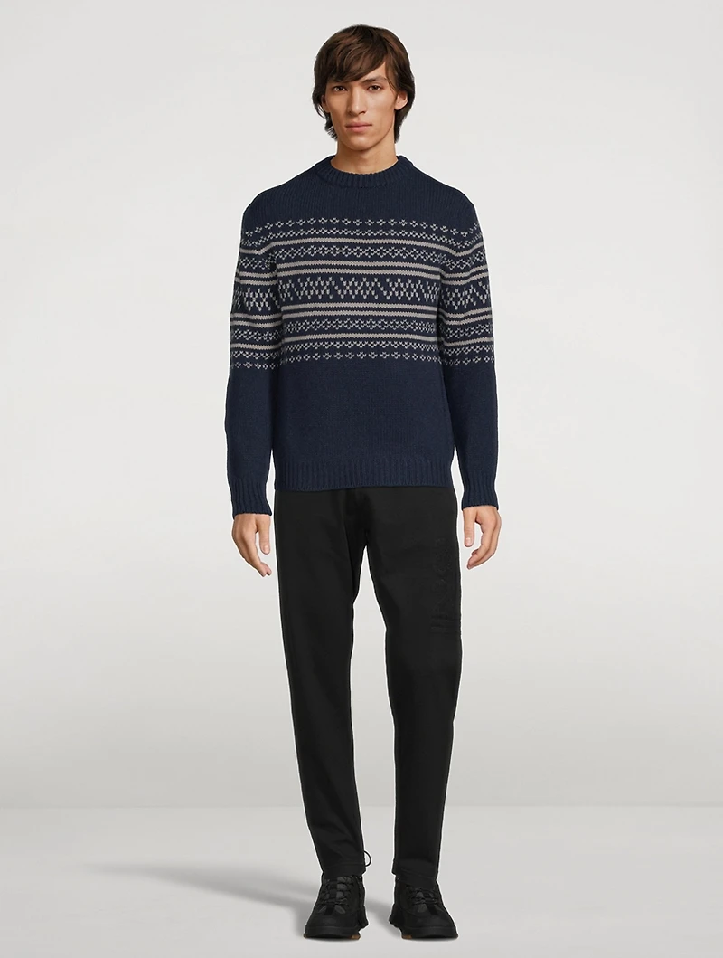 Setesdal Wool And Cashmere Crewneck Sweater