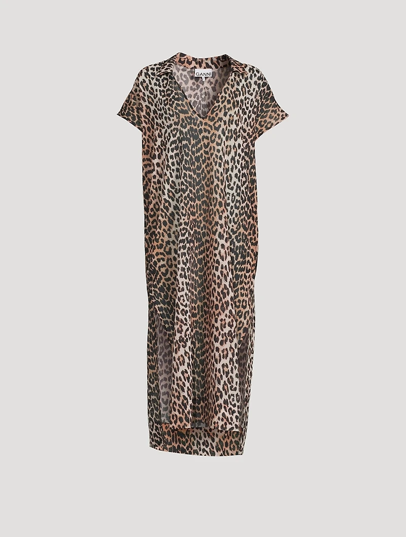 Caftan Leopard Print
