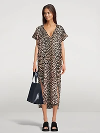 Caftan Leopard Print