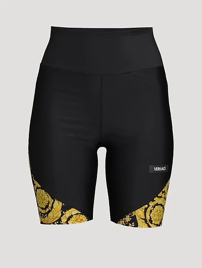 Bike Shorts Barocco Print