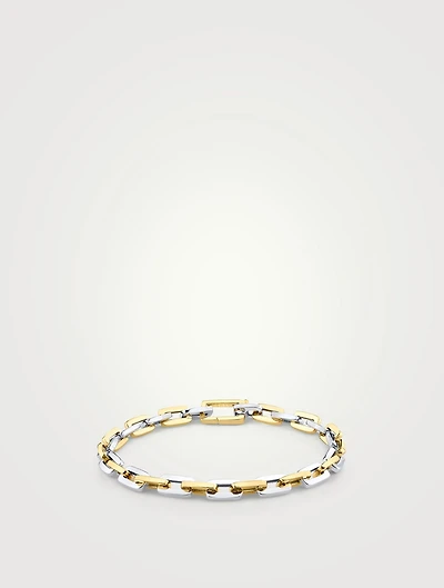 Mini 18K Gold Deco Link Bracelet