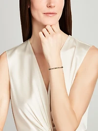 Mini 18K Gold Deco Link Bracelet