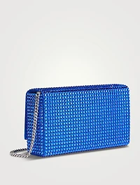 Superamini Paloma Crystal Satin Clutch