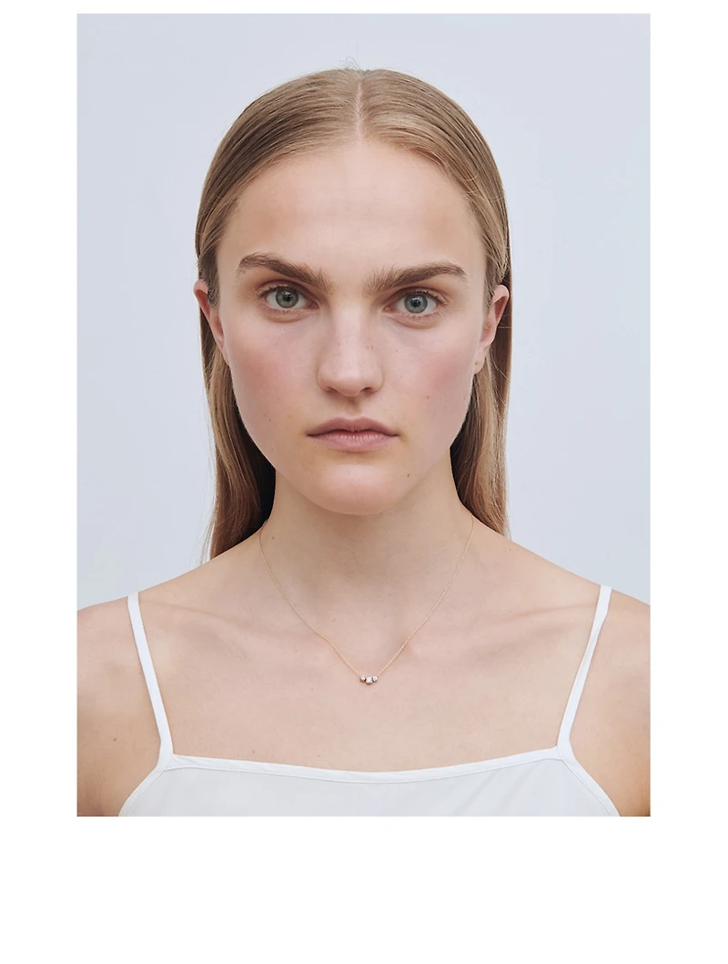 Orangerie Trois 18K Gold Diamond Necklace