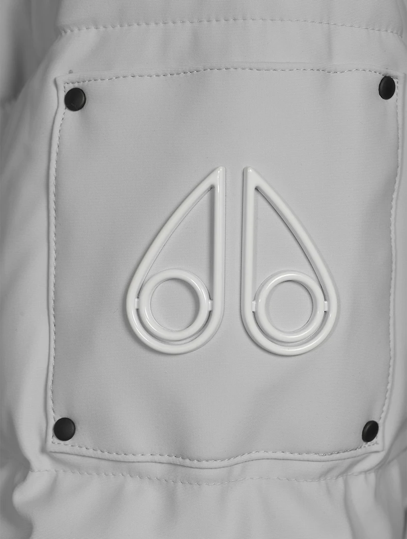 Cambria Shearling-Trimmed Down Jacket