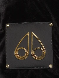 Seville Velour Down Puffer Jacket