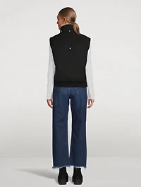 Liberty Shearling-Trimmed Down Vest