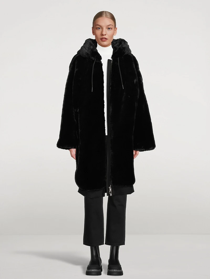 State XL Faux Fur Coat