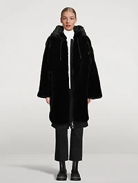 State XL Faux Fur Coat