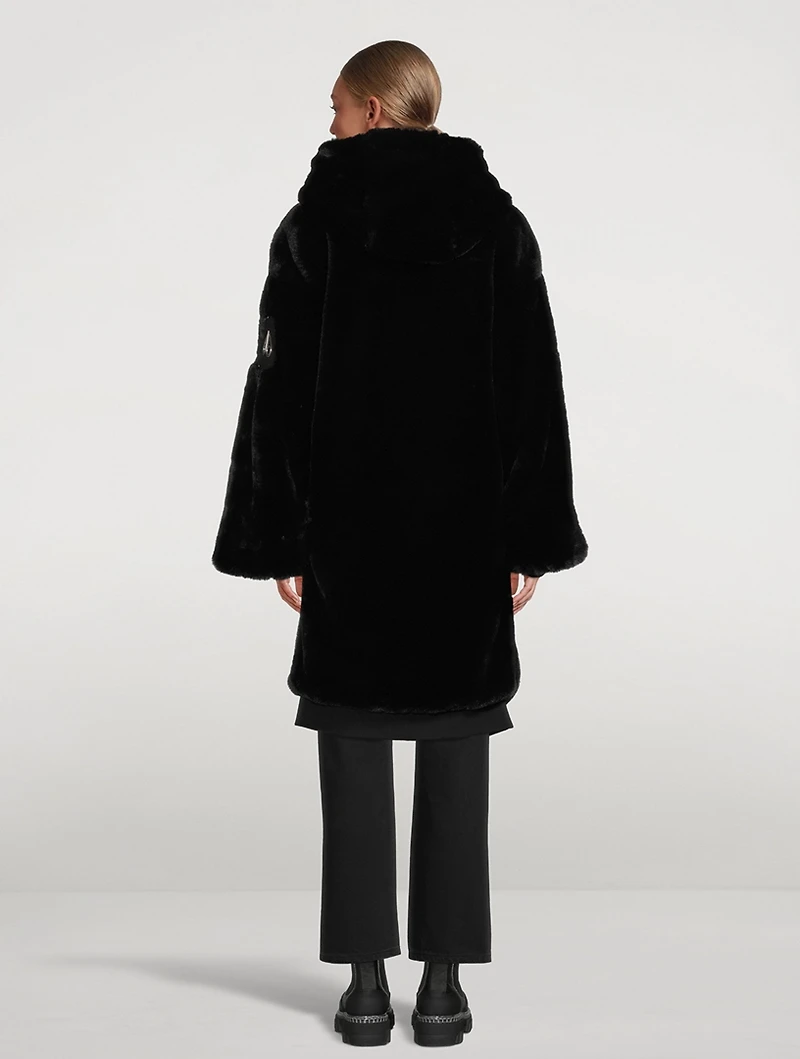 State XL Faux Fur Coat