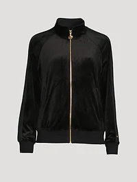 Adelphi Velour Track Jacket