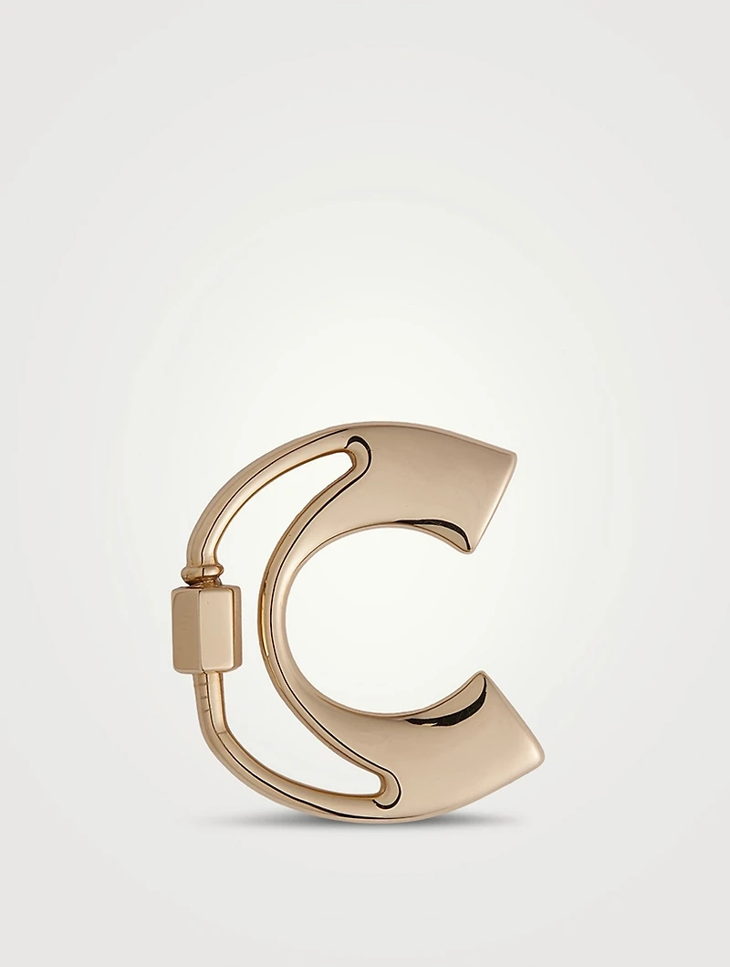 Gold 'C' Letter Lock