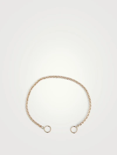 Gold Rolo Chain Bracelet