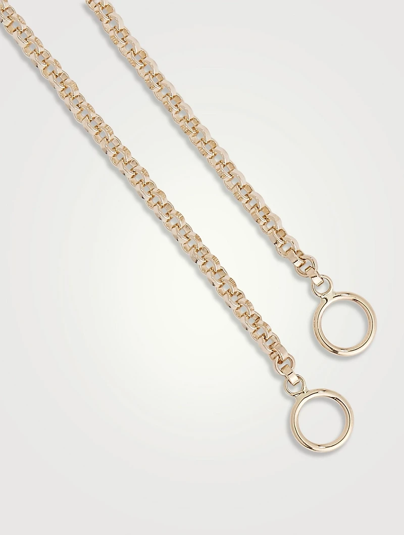 Gold Rolo Chain Bracelet
