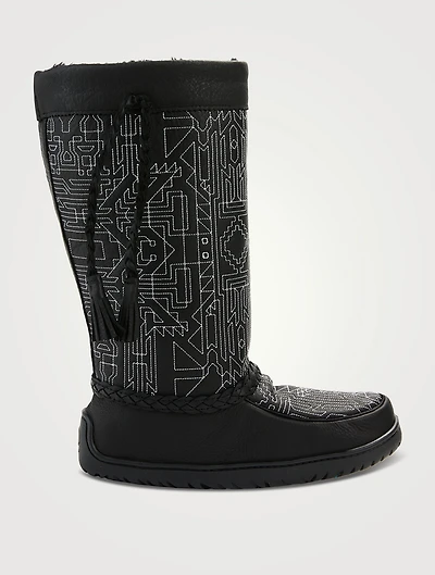 Caroline Monnet Leather Tamarack Boots