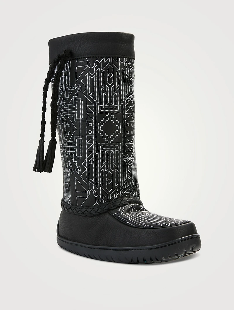 Caroline Monnet Leather Tamarack Boots