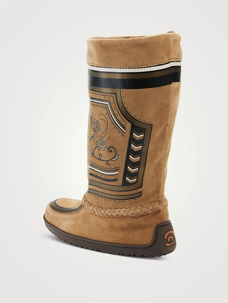 Victorias Arctic Fashion Leather Tamarack Boots
