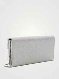 Broche Vivier Strass Buckle Clutch