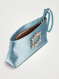 Mini Nightlily Broche Satin Shoulder Bag