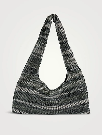 Crystal Mesh Shoulder Bag