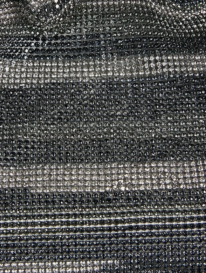 Crystal Mesh Shoulder Bag