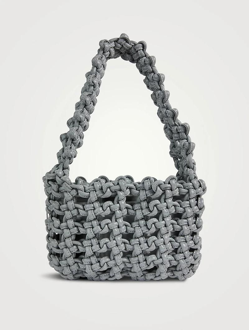 Knot Reflective Shoulder Bag