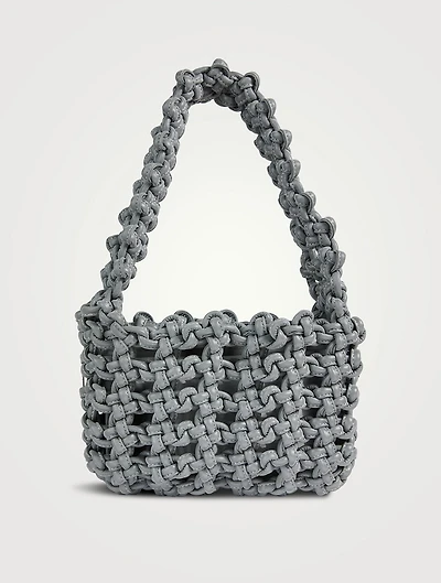 Knot Reflective Shoulder Bag