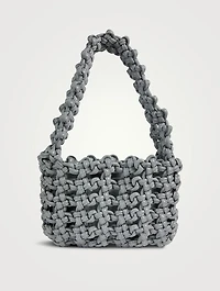 Knot Reflective Shoulder Bag