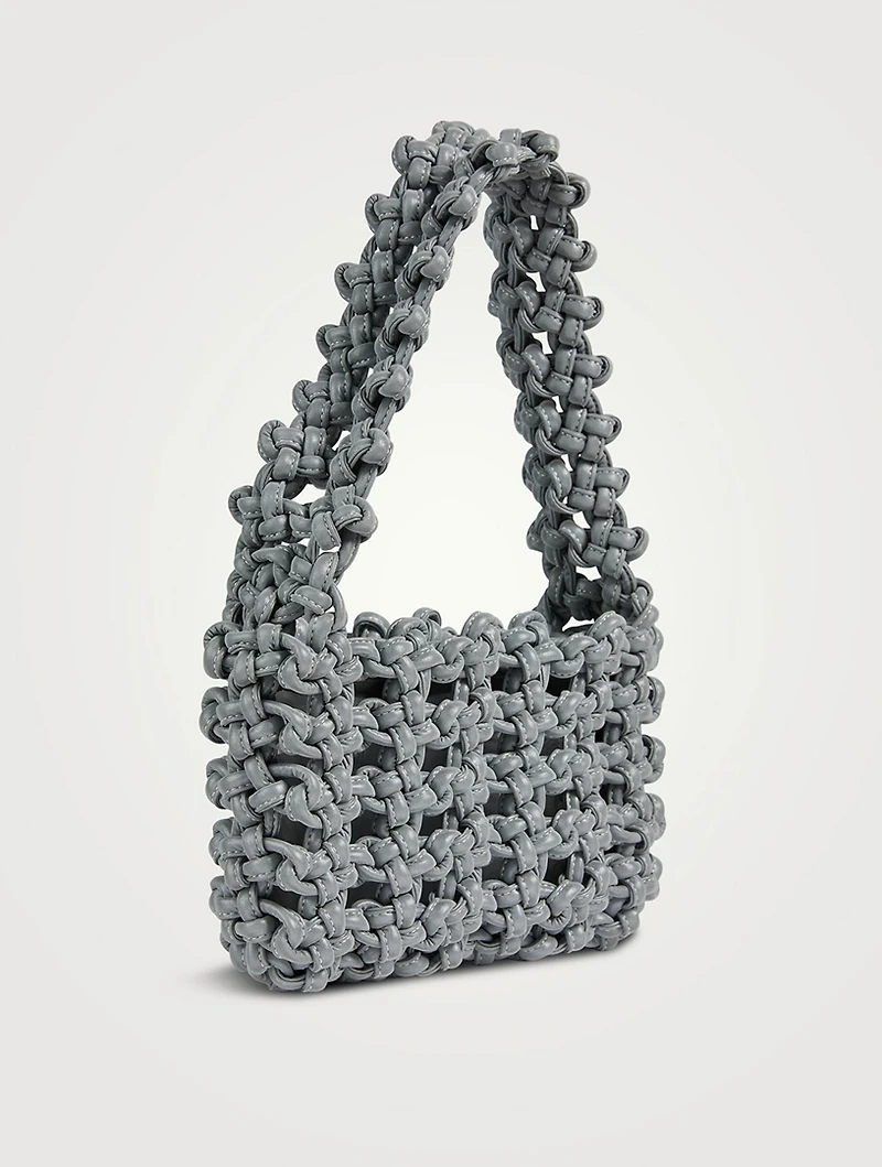 Knot Reflective Shoulder Bag