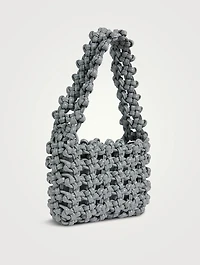 Knot Reflective Shoulder Bag