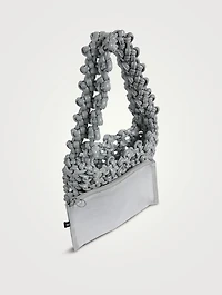 Knot Reflective Shoulder Bag