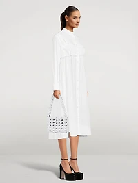 Knot Reflective Shoulder Bag