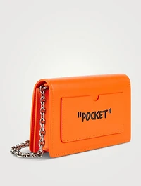 Jitney 0.5 Quote Leather Crossbody Bag