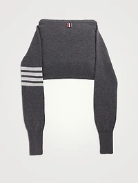 Wool Sweater Messenger Bag