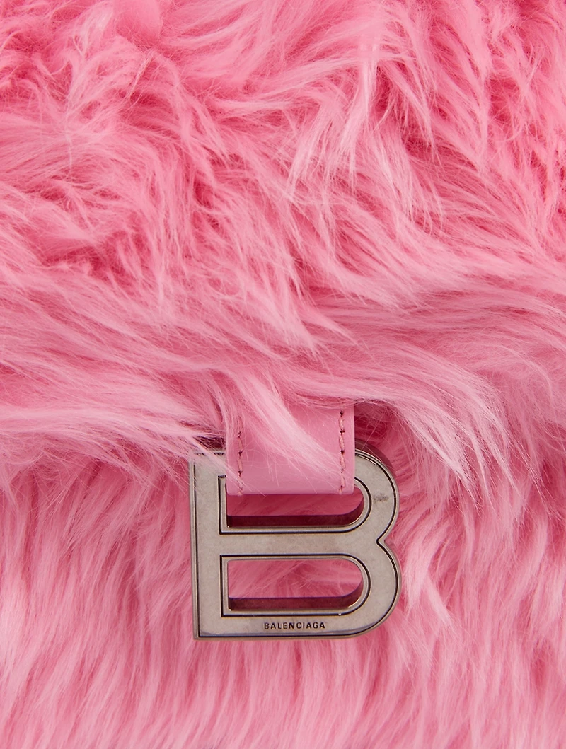 XS Downtown Faux Fur Shoulder Bag