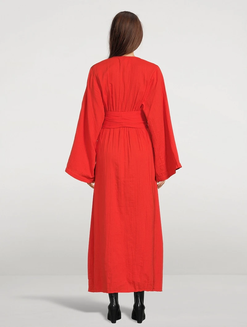 Blair Belted Coverup Maxi Dress