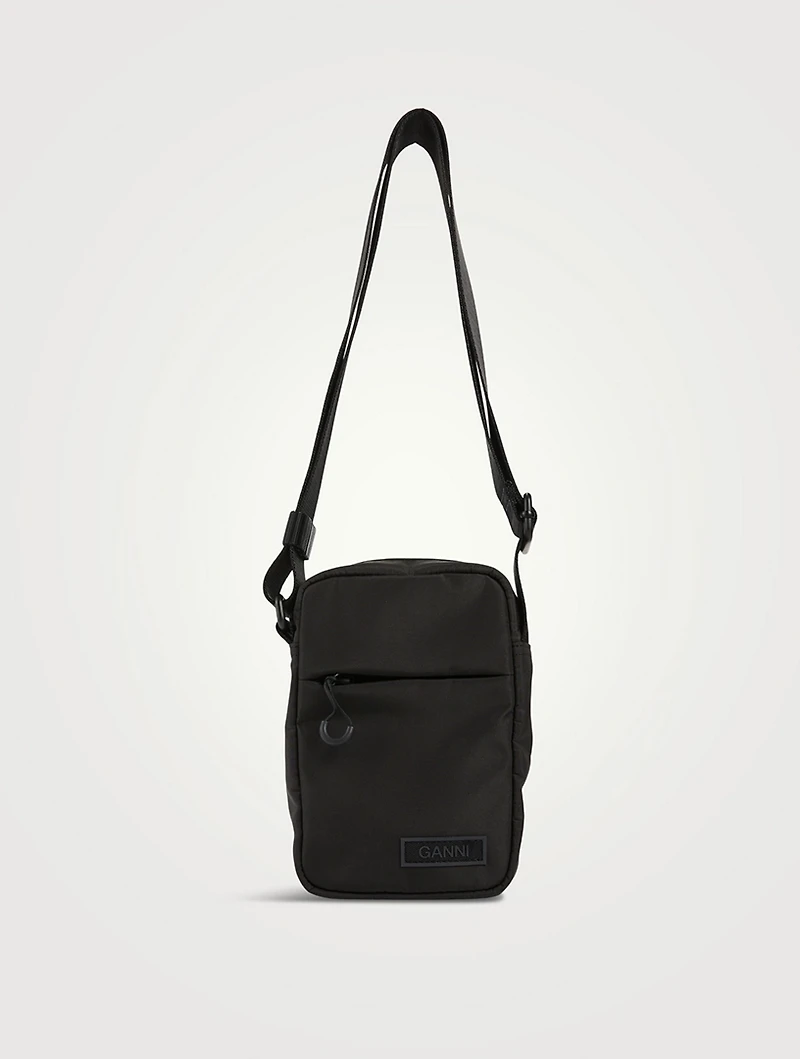 Festival Recycled Tech Fabric Crossbody Bag
