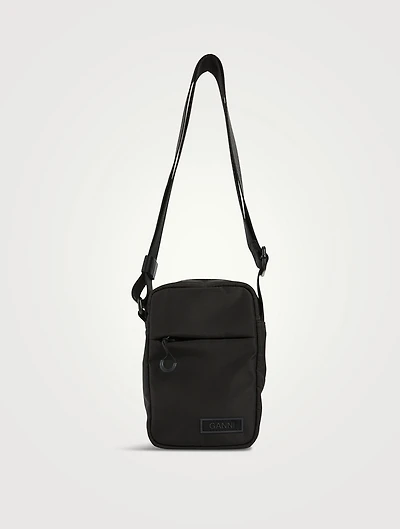 Festival Recycled Tech Fabric Crossbody Bag