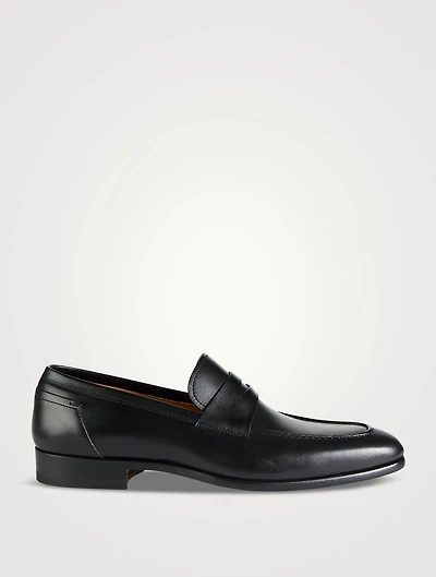 Leather Penny Loafers