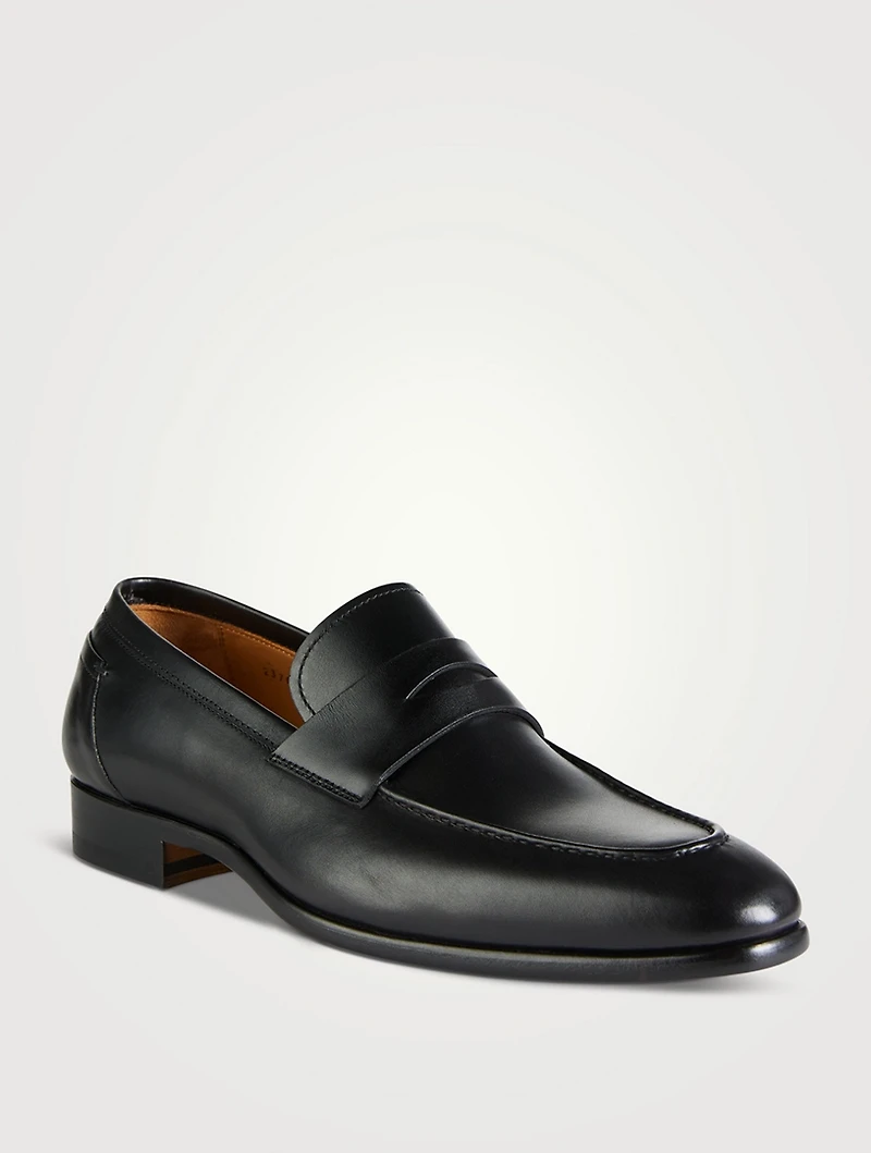 Leather Penny Loafers
