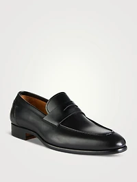 Leather Penny Loafers