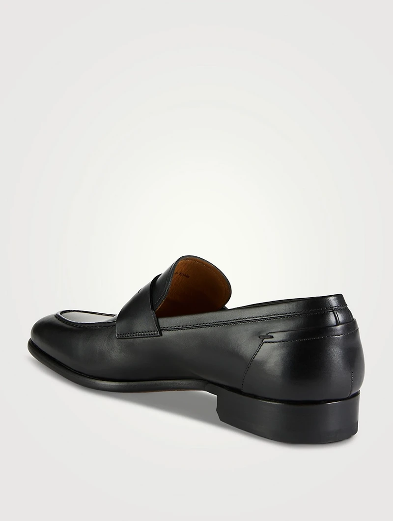 Leather Penny Loafers