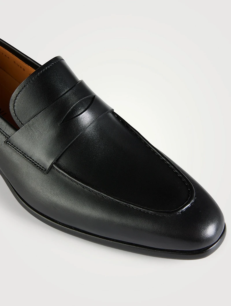 Leather Penny Loafers