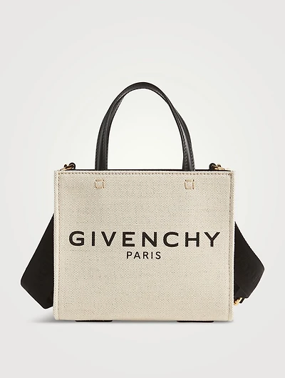 Mini G Tote Canvas Bag
