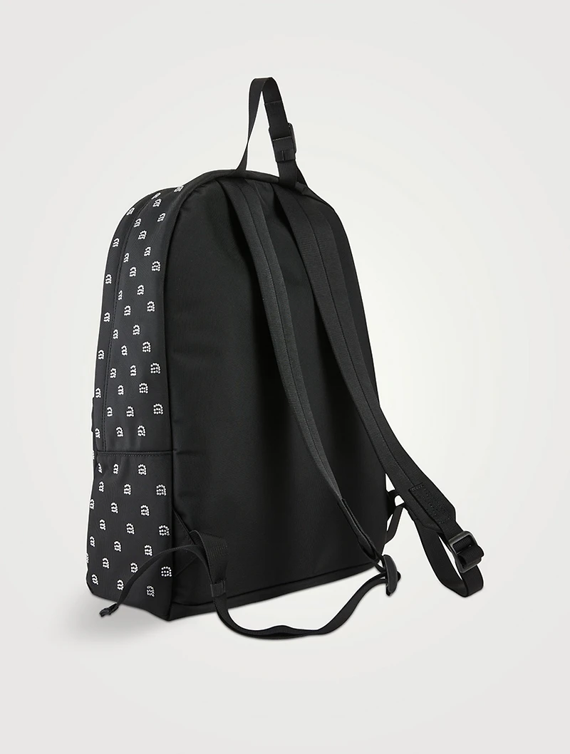 Wangsport Embellished Nylon Backpack