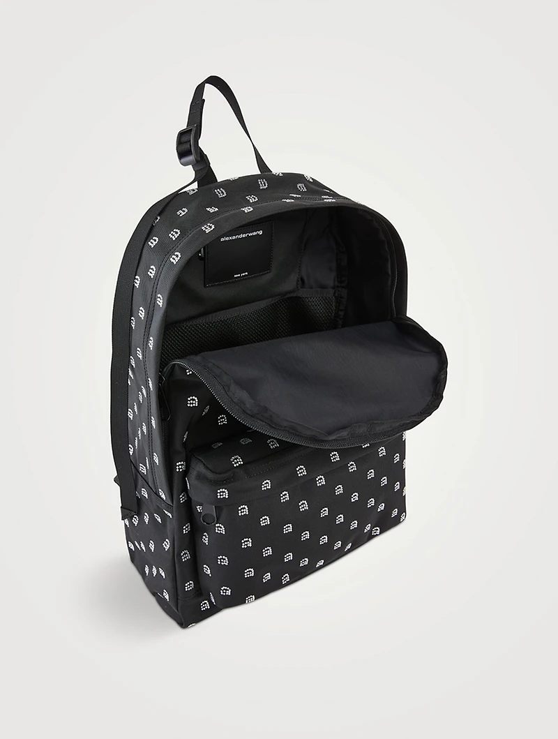 Wangsport Embellished Nylon Backpack