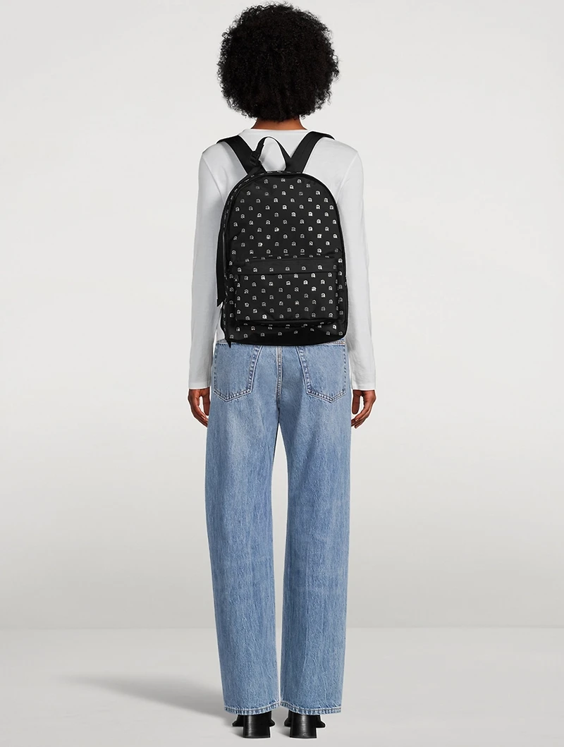 Wangsport Embellished Nylon Backpack