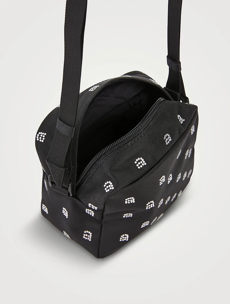 Wangsport Embellished Nylon Camera Bag