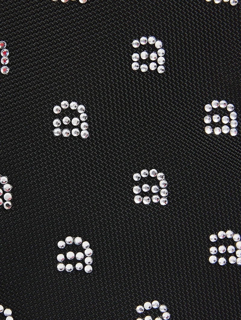 Wangsport Embellished Nylon Camera Bag