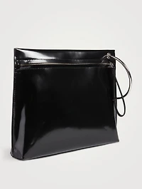 Leather Ring Clutch